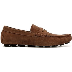 Resim Oxford Klasik Erkek Tz-14553 John May Wood Süet Kahverengi Süet 