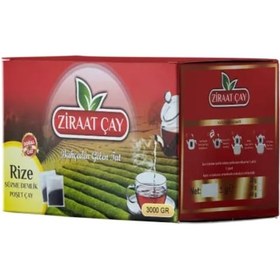 Resim Ziraat Çay Süzme Demlik Poşet Çay 30 Gr - 3 Kg 