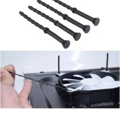 Resim Sones 4 Adet 65 Mm Titreşim Önleyici Yumuşak Sönümleme Çivisi Kauçuk Silikon Bilgisayar Fan Vidası 