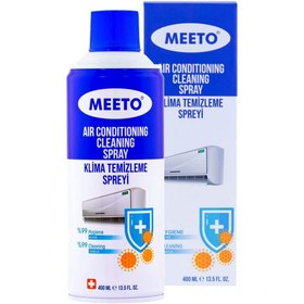 Resim Ermiya MEETO Klima Temizleyici Köpük Sprey 400 ml Köpük Sprey Tüm Klimalarda Kullanılabilir. 