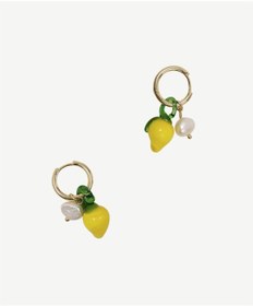 Resim Yargıcı Limon Charmlı Halka Küpe 26ykbj8101x 630 Renkli 