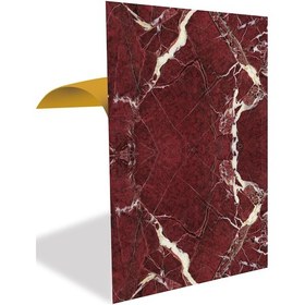 Resim Tink Kendinden Yapışkanlı Bordo Desenli Pvc Panel 41x62 Cm 