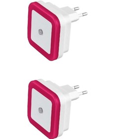 Resim Ct-9500 Led Gece Lambası Fotoselli Led Otomatik Yanan 2 Adet(524563240) Pembe 