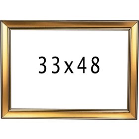 Resim Avukatlık Ruhsatname Çerçevesi - 33x48cm Gold 