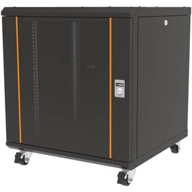 Resim Ager Agena Serisi AG-AN12U6060S1-CFAA-A-M1 12u 600x600 Dikili Tip Kabinet + Tekerlek 