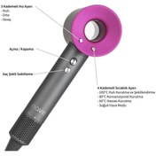 Resim NETAVANTAJ Nave HD002 Saç Şekillendirici ve Kurutma Makinesi 