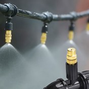 Resim 10 Adet Sağlam Otomatik Bitki Sulama Nozulu - Eşit Püskürtme Desenli Atomizasyon Başlığı, Sızdırmaz Dişli Bağlantı İçin Kapalı/Açık Alan Bahçeler, Seralar ve Çiftlikler - Hortum Bibbs & Sulama Sistemleri ile Uyumlu - Pil Gerektirmez - Ev Bahçesi ve Tarım Kullanımı için İdeal, Şık Tasarım, Standart Bağlantı Uyumluluğu 