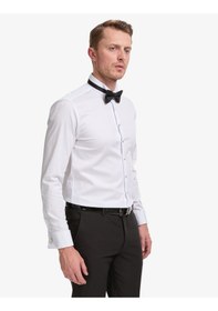 Resim Pierre Cardin Erkek Beyaz Gömlek Smokin 50324015-vr013 