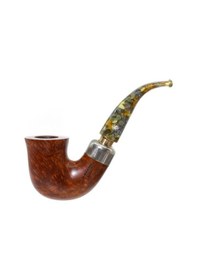 Resim Şahin Outdoor 5 Yıldız 9mm. Filtreli Akrilik Saplı Pipo 260190 