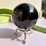 Resim 1 adet 60mm Siyah Obsidyen Cam Topu Süsü, Gümüş Tabanlı, Ev Dekoru, Hediye, Fotoğrafçılık, Astroloji, Feng Shui, Noel, Cadılar Bayramı, Şükran Günü, Sevgililer Günü, Babalar Günü, Mezuniyet, Anime Teması, Çeşitli Oda Türleri, İç ve Dış Mekan Kullanımı, Elektrik Gerektirmez 