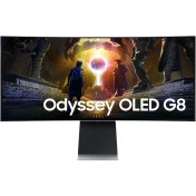 Resim Samsung Odyssey Neo G8 LS34DG850SUXUF 34 Inç Uwqhd 0.03 Ms 175 Hz Freesync HDR10 OLED Kavisli Gaming Monitör 