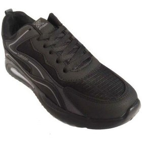 Resim Luttoon 4184-24 Deri Anatomik Hafıza Taban Erkek Sneaker Siyah Füme Siyah 