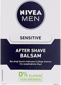 Resim NIVEA MEN Erkek HassasTıraş Sonrası Balsam Hassas 100 ml,E Vitamini,ProVitamin B5,Alkolsüz Formül,Hassas Ciltler için Rahatlatıcı Tıraş Sonrası Bakım (3 paketi) 