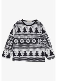 Resim Breeze Erkek Bebek Pijama Takımı Çam Ağacı Desenli 9 Ay-3 Yaş, Karışık Renk 