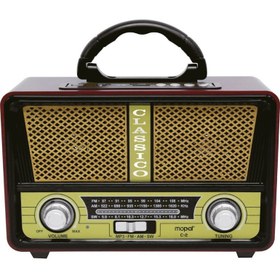 Resim Classico C2 Vintage Nostalji Bluetooth Radyo 