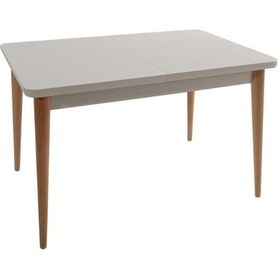 Resim Ludovica Fransız Retro Still Açılır Ceviz Yemek Masası 90x170 Naturel 