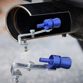 Resim 1 adet Alüminyum Alaşımlı Turbo Üfürük Araba, Kamyon, Motosiklet ve SUV için - Evrensel Egzoz Borusu Ses Amplifikatörü, Kuyruk Borusu Değişimi, Demir Gövde, Büyük Kapasiteli Araç Yükseltme, Otomatik Ses Geliştirme | Şık Görünüm | Dayanıklı Egzoz Sistemi, Araba Modifikasyon Aksesuarları 