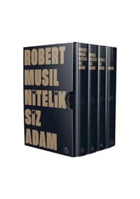 Resim Niteliksiz Adam Seti - 4 Kitap Takım Kutulu - Robert Musil - Aylak Adam 