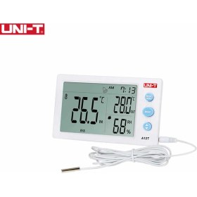 Resim Uni-T Unit A12T Dijital Termometre Sıcaklık Nem Ölçüm Cihazı 