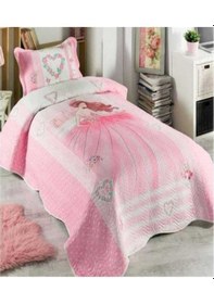 Resim Örtüm Dream Kapitone Tek Kişilik Yatak Örtüsü Takımı Renkli 