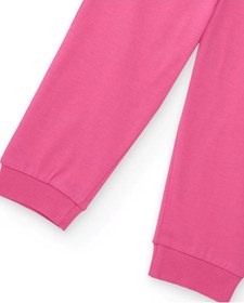 Resim Tuc Tuc Kız Çocuk Pijama Takımı - Pembe Renkli, Uzay Gemisi Desenli - 3 Yaş 