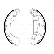 Resim Bosch 986487613 KAMPANA BALATA ASTRA F 91- CORSA B 93- CORSA C 00 