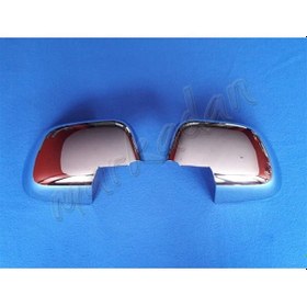 Resim Dacia Duster Krom Ayna Kapağı 2010 - 2012 2 Parça Abs Krom 