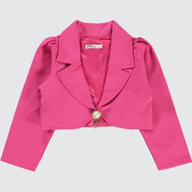 Resim Civil Girls Broşlu 10-13 Yaş Bolero - Fusya - Fuşya / 13-14 Yaş 