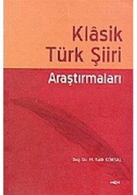 Resim Klasik Türk Şiiri Araştırmaları 
