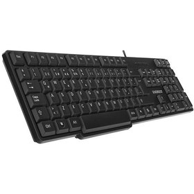 Resim Everest KB-517U Siyah 2MT Bakır Kablolu USB Q Standart Klavye 