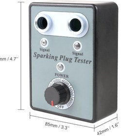Resim Buji Test Kontrol Cihazı Ayarlanabilir Buji Ateşleme Dedektörü 