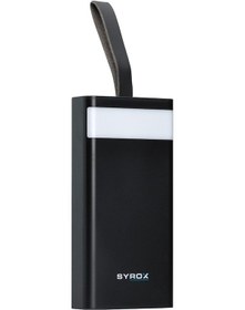 Resim Syrox Pb115 30.000 Mah Led Işıklı Powerbank Yedek Batarya Hızlı Şarj 