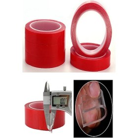 Resim Çift Taraflı Silikonlu Şeffaf Montaj Bandı 3 Cm X 5 Metre N11.5477 