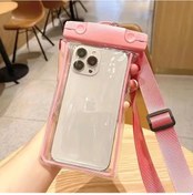 Resim Hightower Pembe 1 Adet Yüksek Kaliteli Dokunmatik Telefon Kılıfı Ayarlanabilir Askılı Dayanıklı Pvc Yüzme Dalış Çantası Seyahat Outdoor Pembe 