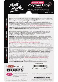 Resim Mm Make N Bake Polimer Kil Signature 60g - Mid Grey 