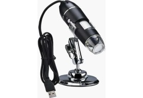 Resim Hype Store Alfalink 1600X Zoom 2mp USB Dijital Mikroskop 8 Ledli Kamera Saç, Cilt Analizi, Eğitim, Endüstriyel 