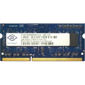 Resim Nanya NT2GC64B88B0NS-CG 2 GB DDR3 1333 MHz CL9 Ram 