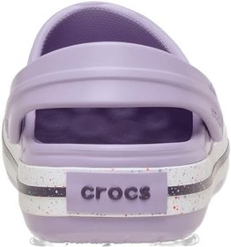Resim Crocband Clog K Benekli Bantlı Lila Çocuk Terlik 