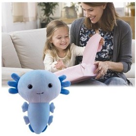 Resim Kawaii Axolotl Oyuncak Peluş 20 CM 