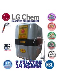 Resim Lg Chem Cool Grisiyah Pompalı 12lt 7flt 14aşama Su Arıtma Cihazı 