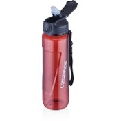 Resim Uzspace Tritan Pipetli Matara Kırmızı 1500 ml 