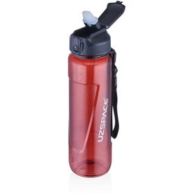 Resim Uzspace Tritan Pipetli Matara Kırmızı 1500 ml 