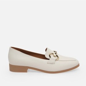 Resim Hotiç Hakiki Deri Kemik Kadın Loafer 01ayh285080a400 Kemik 