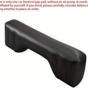 Resim Topshop1 Siyah Araç Seyahat Yatağı Şişme Sırt Koltuğu Suv Mataryel Hafif Katlanır 