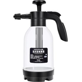 Resim Folinda 2l Hdpe Transparent El Tipi Pompalı Sprey: Araba Yıkama Ve Bahçe Sulama İçin Çift Nozlülü Pratik Buharlayıcı 