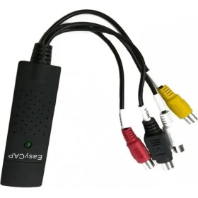 Resim MDS Kamera Vhs Tv Analog Cihazlardan Usb Easycap 4 Kanal Video Capture Kartı 