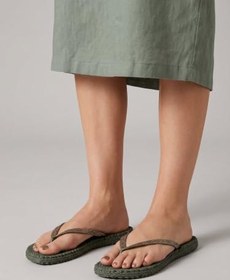 Resim ILSE JACOBSEN HORNBÆK Damen Glitzer Flip Flop, Cheerful01 Parmak arası terlik.Kadın 