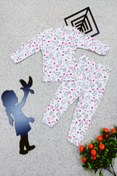 Resim Hayvan Desenli Kız Bebek Pijama Takımı ka985558 