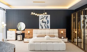 Resim Zen Modern Yatak Odası Takımı - Olsun / Olsun ( 1 Adet ) / Olsun ( 1 Adet ) 