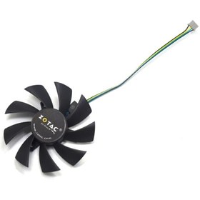 Resim Everflow Zotac Gtx1060 T129215sh 85mm Ekran Kartı Fan 